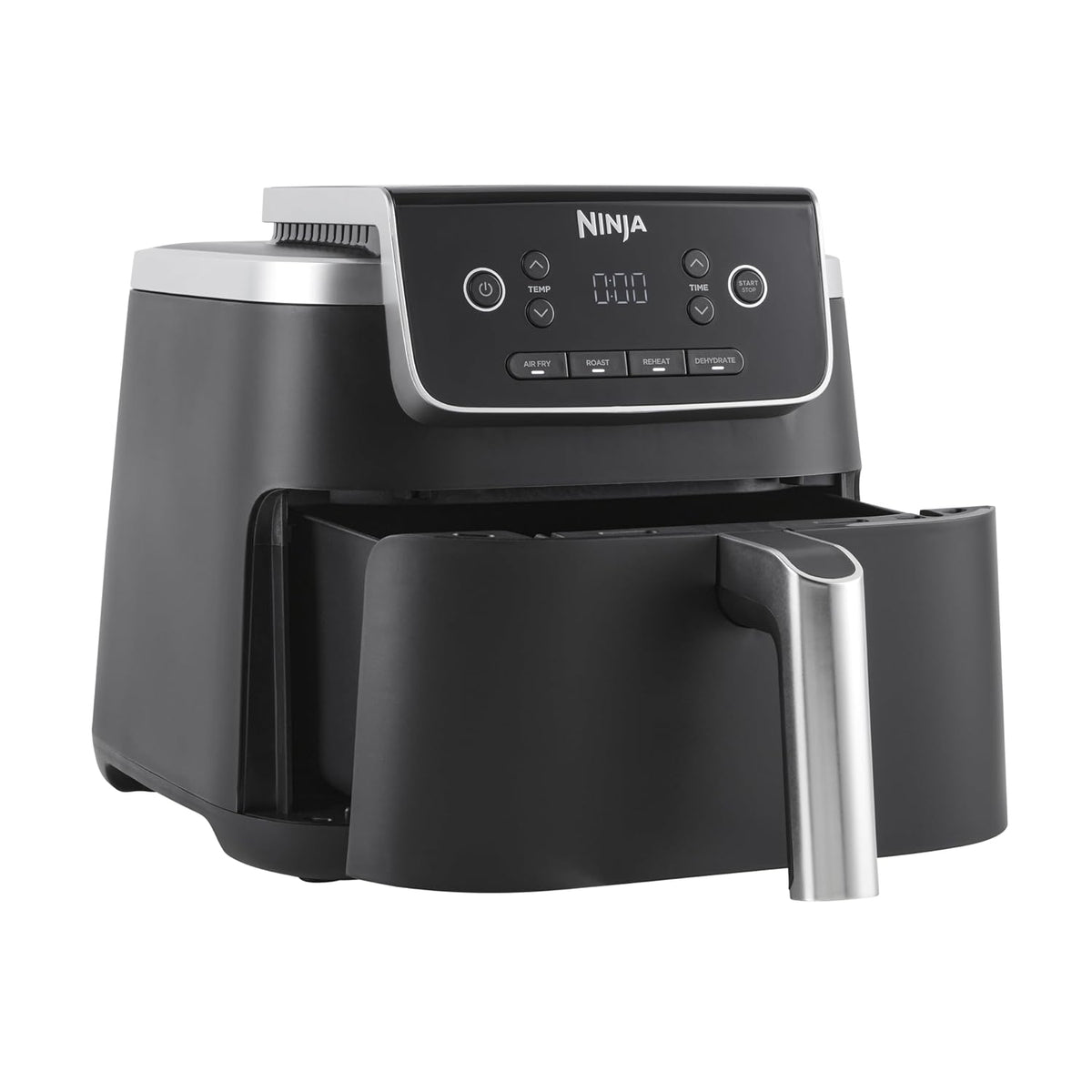 Air Fryer 4.7L 2000W 4 Functions Digital Touch Black